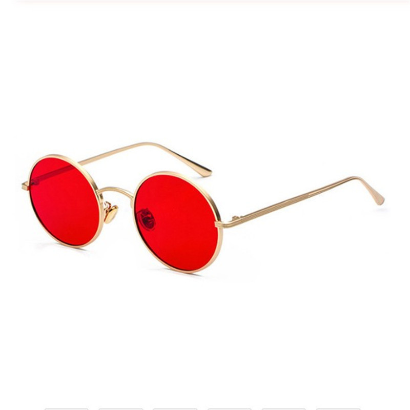 Designer Sunglasses - แว่นกันแดดทรงกลมคลาสสิกแฟชั่นใหม่สำหรับผู้ชายและผู้หญิง สไตล์วินเทจสำหรับกิจกรรมกลางแจ้ง ขับรถ แว่นกันแดดดีไซน์หรูหรา กรอบโลหะ