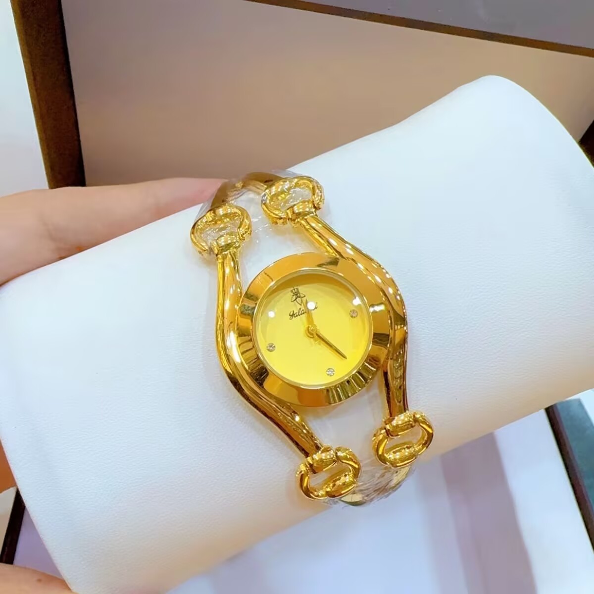Gold Plated Jewelry - ใหม่ฝรั่งเศสดูไบ 24K ชุบทองนาฬิกางานแต่งงานเครื่องประดับของขวัญสำหรับคนรัก YY10748