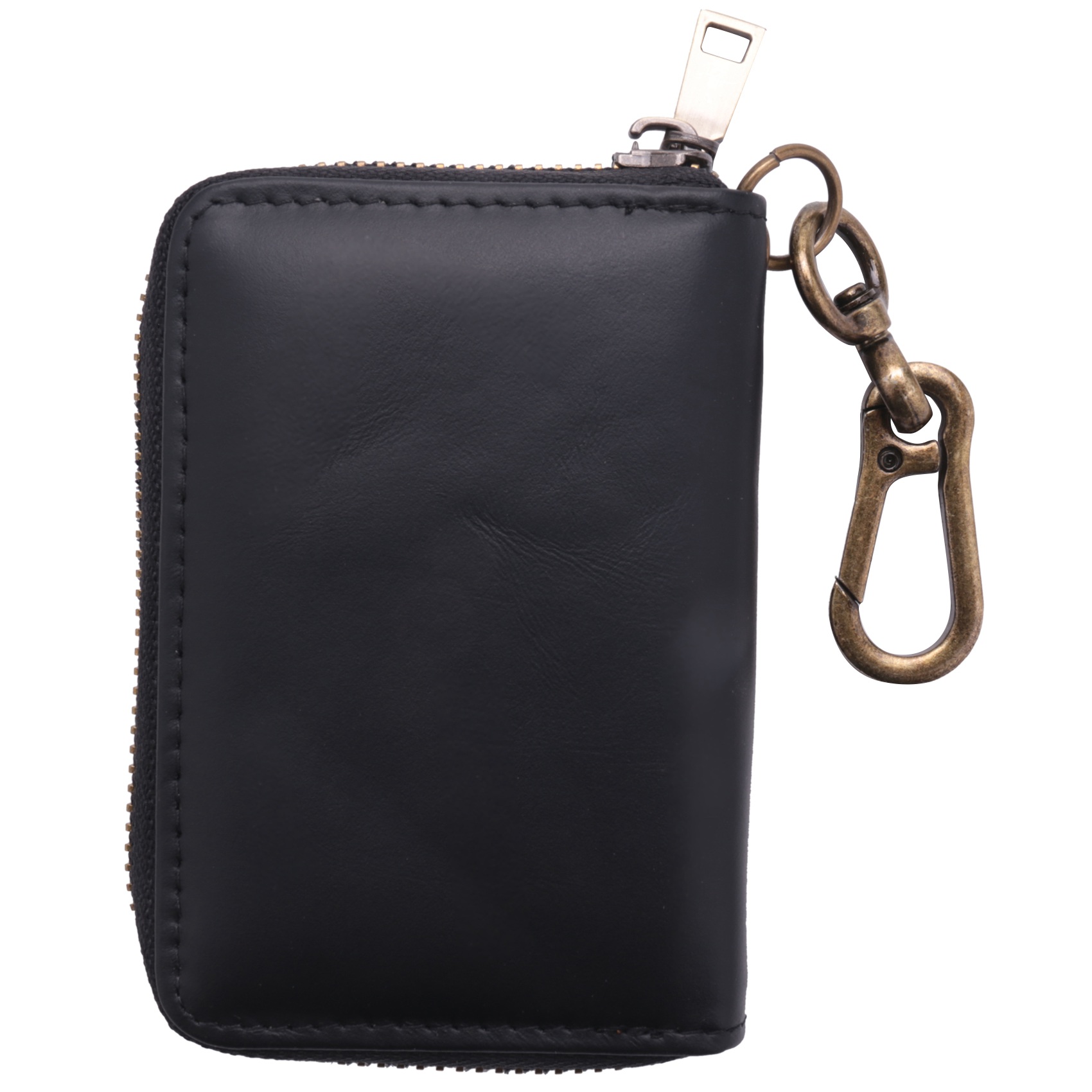 Leather Wallet Men - กระเป๋าใส่กุญแจหนัง ABQR สำหรับผู้ชายและผู้หญิง ป้องกัน RFID สำหรับธุรกิจ