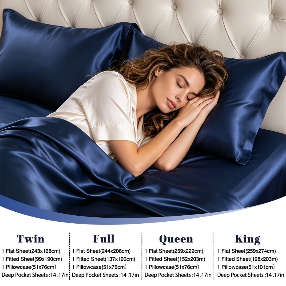 ชุดผ้าปูที่นอนผ้าซาตินใยไผ่ 10 - Silk Pillowcase บทวิจารณ์และราคา