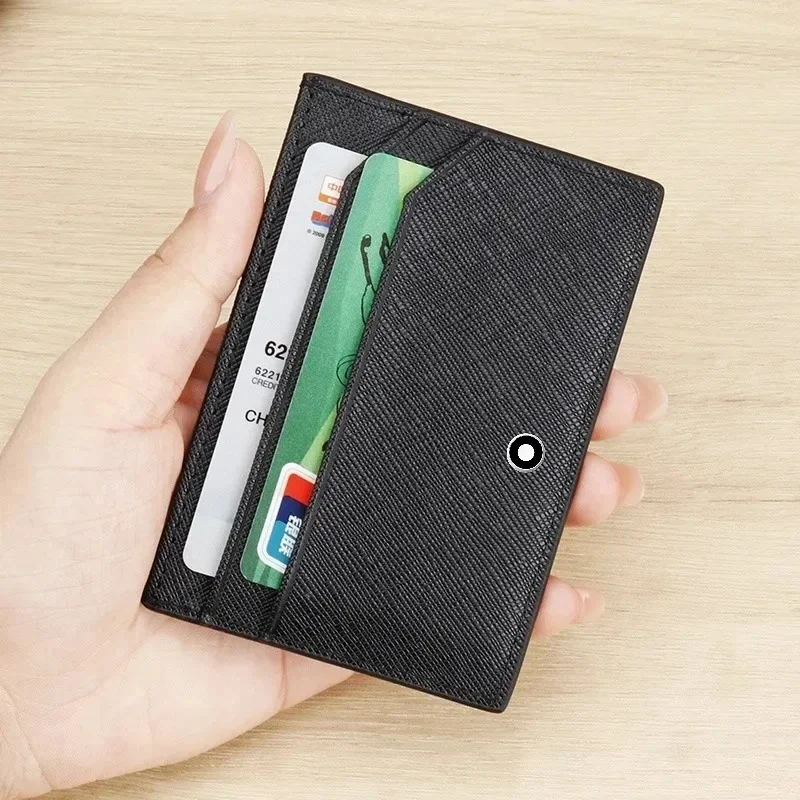กระเป๋าสตางค์ใส่บัตรธุรกิจสำหร - Leather Wallet Men บทวิจารณ์และราคา