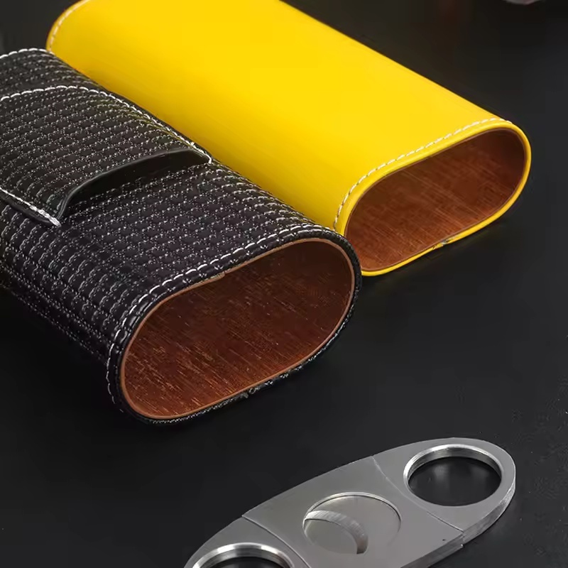 กล่องเก็บซิการ์แบบพกพา ทำจากหน - Premium Cigar Case บทวิจารณ์และราคา