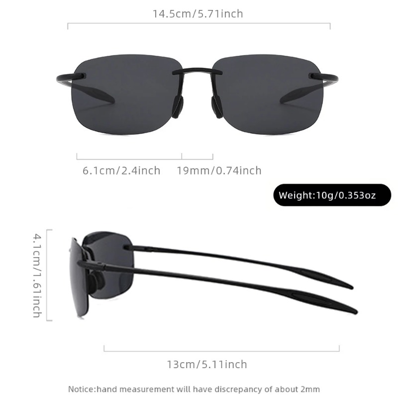 แว่นกันแดดโพลาไรซ์ TR90 รุ่นให - Sunglasses Uv400 บทวิจารณ์และราคา