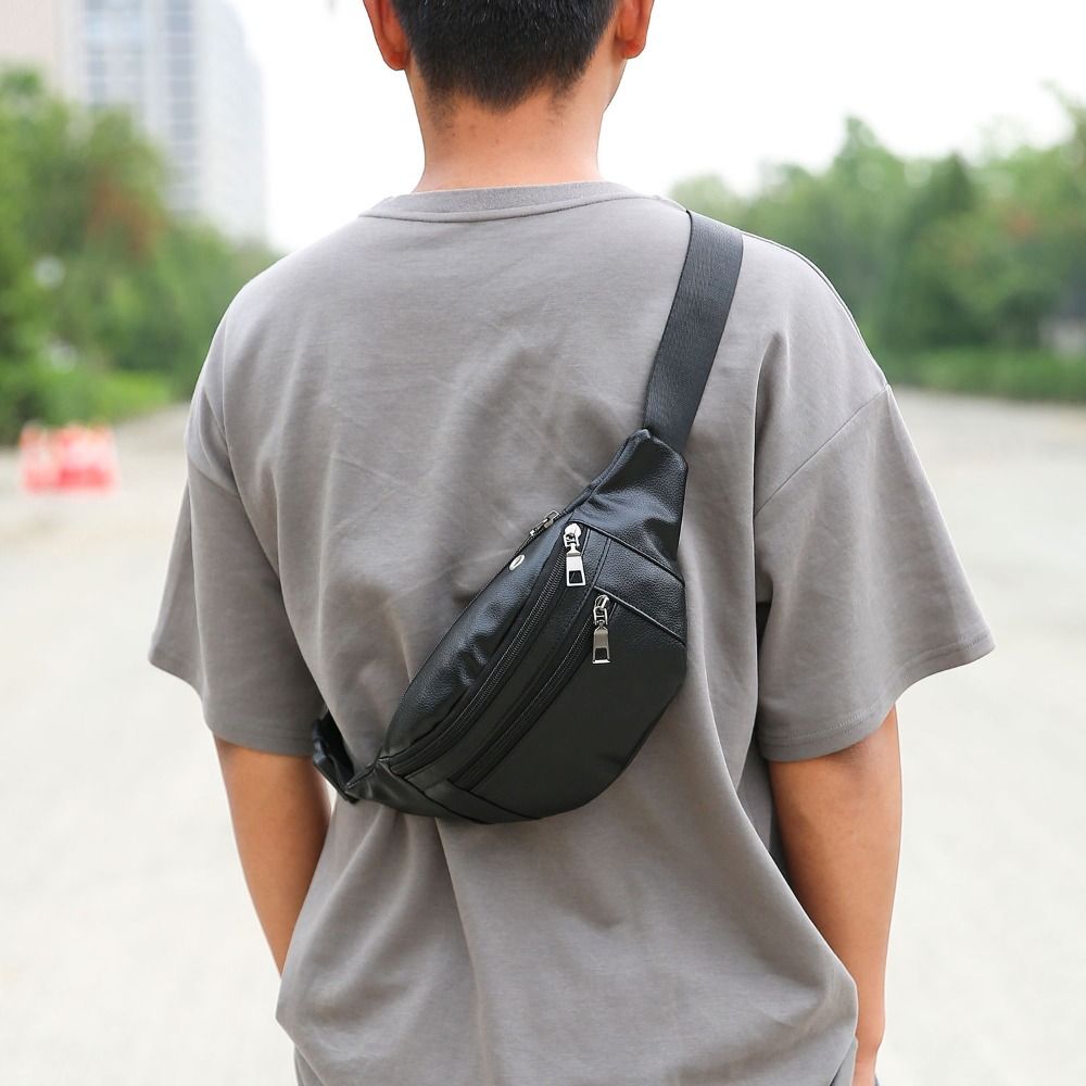 กระเป๋าใส่เงินแบบสะพายข้างอเนก - Leather Wallet Men บทวิจารณ์และราคา