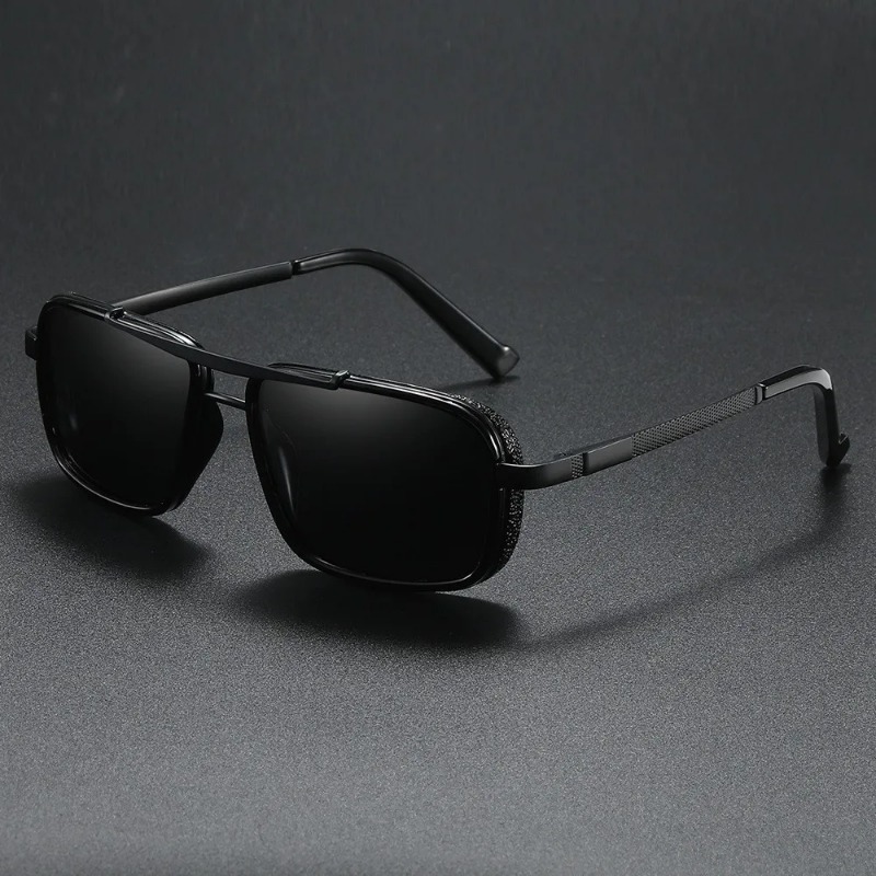 แว่นกันแดดทรงสี่เหลี่ยมผืนผ้าส - Sunglasses Uv400 บทวิจารณ์และราคา