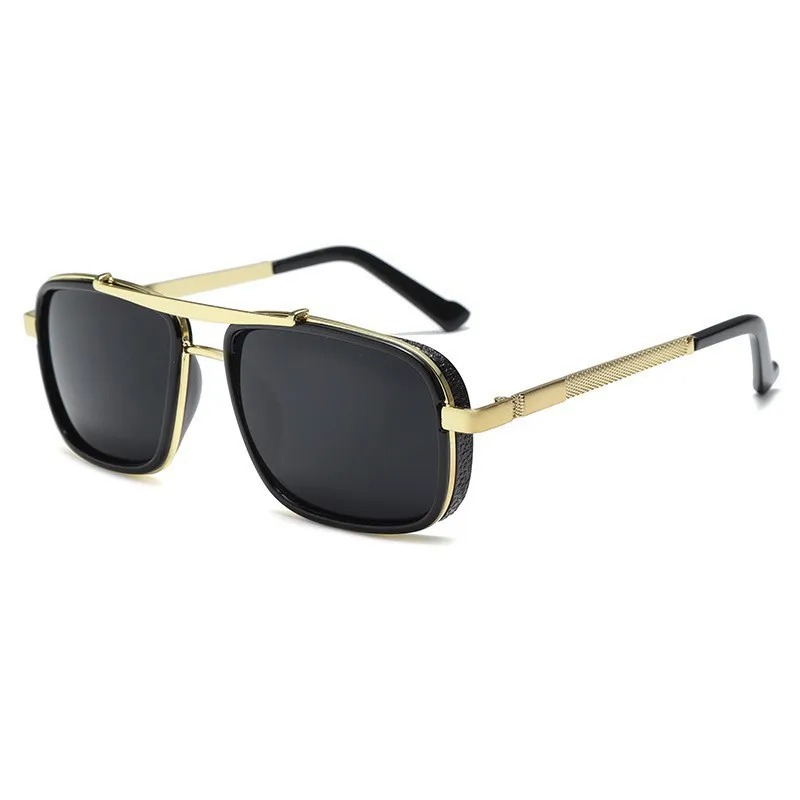 แว่นกันแดดทรงสี่เหลี่ยมผืนผ้าส - Sunglasses Uv400 บทวิจารณ์และราคา
