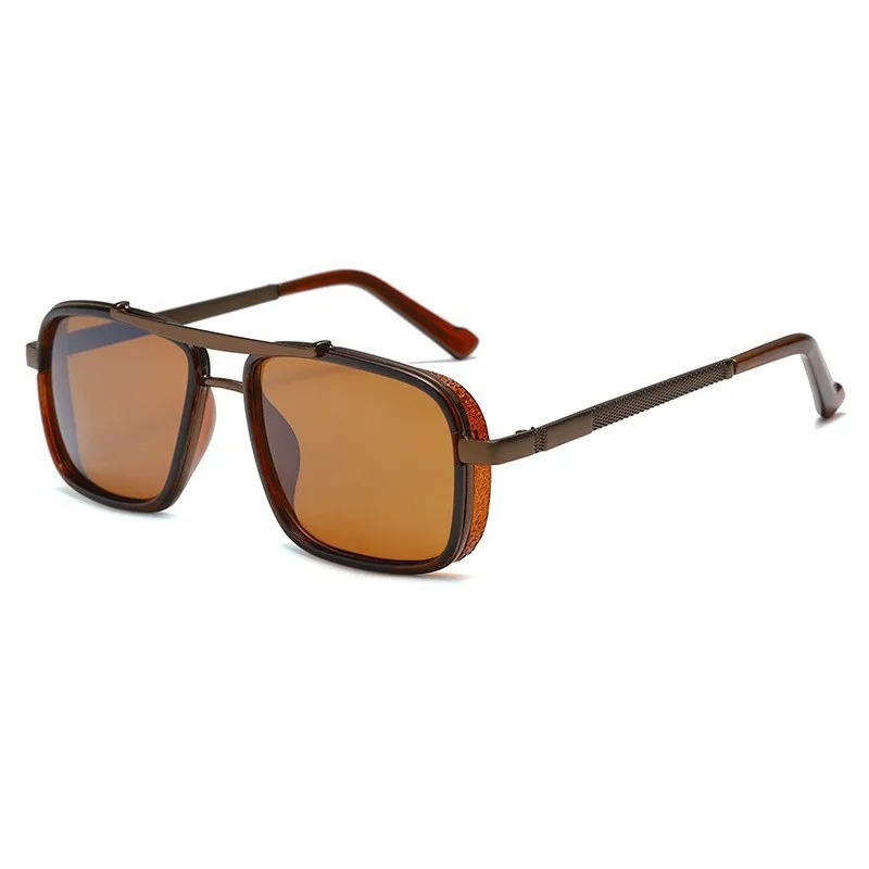 แว่นกันแดดทรงสี่เหลี่ยมผืนผ้าส - Sunglasses Uv400 บทวิจารณ์และราคา