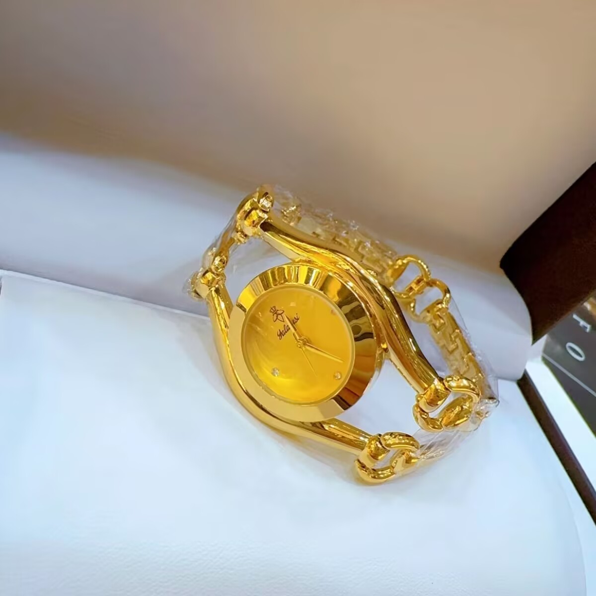 ใหม่ฝรั่งเศสดูไบ 24K ชุบทองนาฬ - Gold Plated Jewelry บทวิจารณ์และราคา