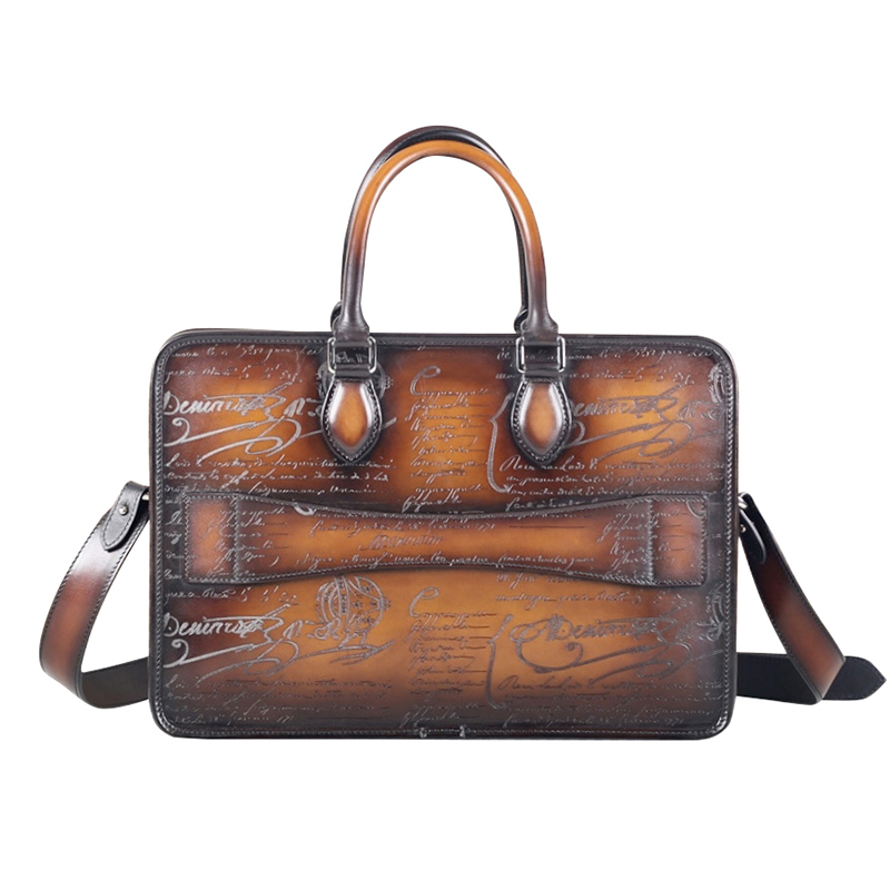 DIMY 2025 ชายใหม่ธุรกิจกระเป๋า - Leather Briefcase บทวิจารณ์และราคา