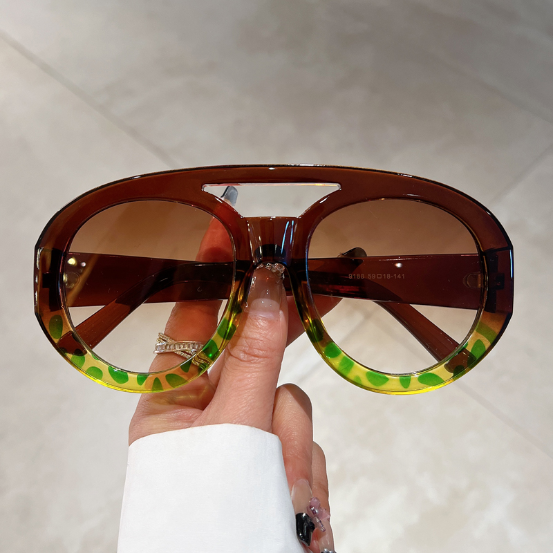 แว่นกันแดดทรงกลมขนาดใหญ่สำหรับ - Sunglasses Uv400 บทวิจารณ์และราคา