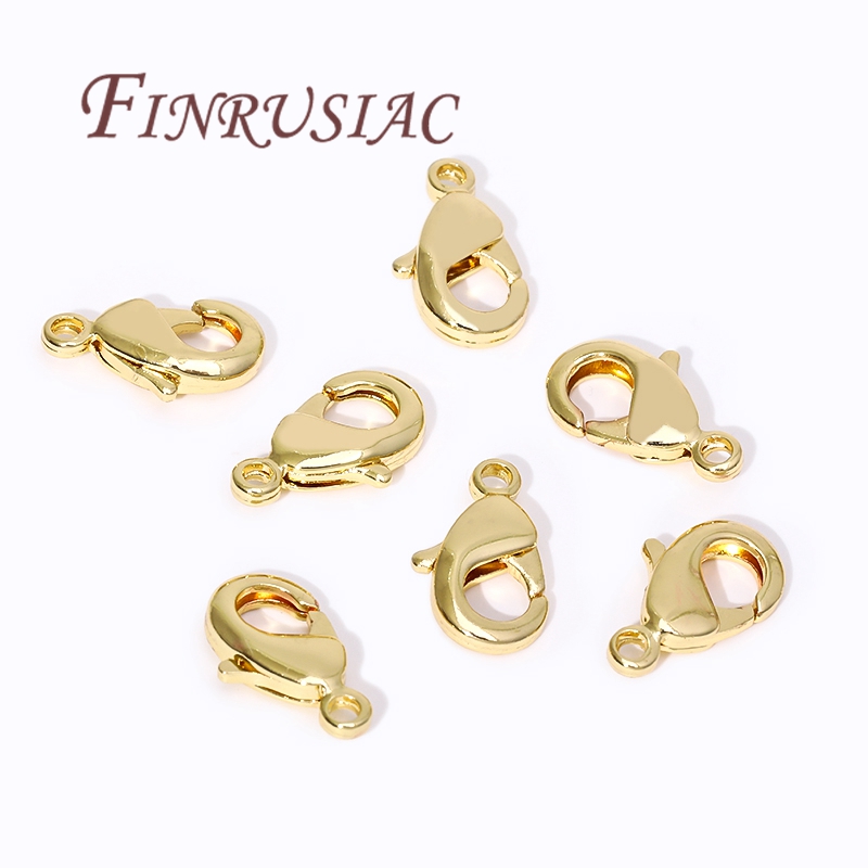 ตัวล็อกแบบก้ามปูชุบทอง 18K สำห - Gold Plated Jewelry บทวิจารณ์และราคา