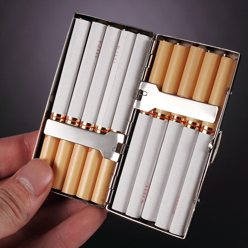 3 ขนาด 84 มม.ความยาวกล่องบุหรี - Premium Cigar Case บทวิจารณ์และราคา