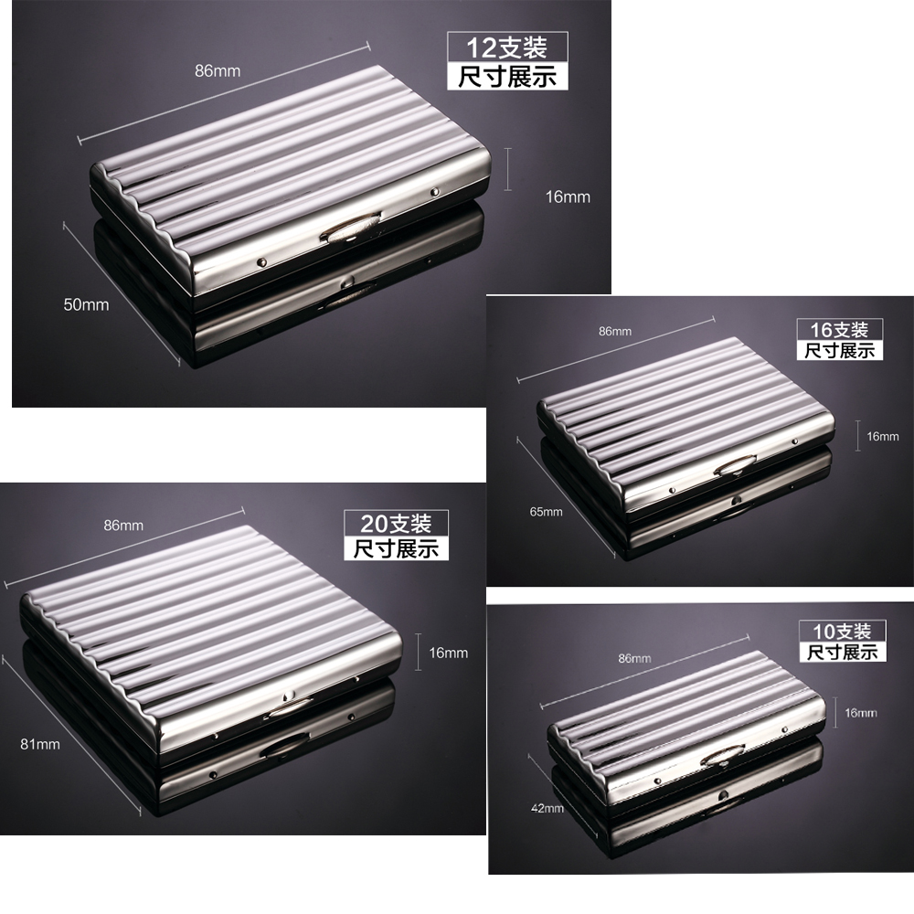 3 ขนาด 84 มม.ความยาวกล่องบุหรี - Premium Cigar Case บทวิจารณ์และราคา