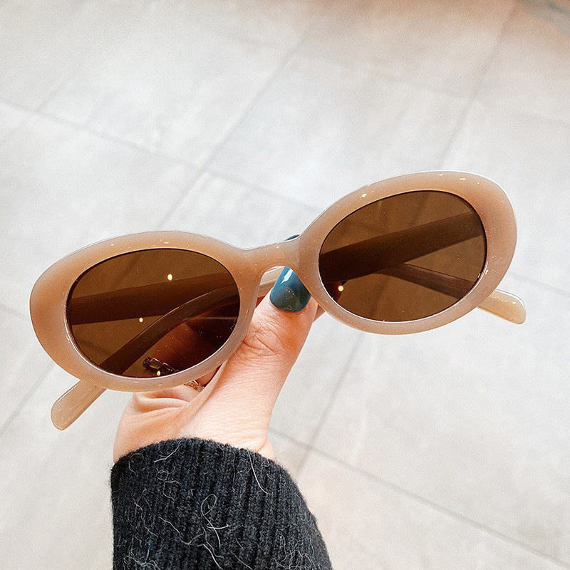 แว่นกันแดดทรงวงรีขนาดเล็กสไตล์ - Designer Sunglasses บทวิจารณ์และราคา