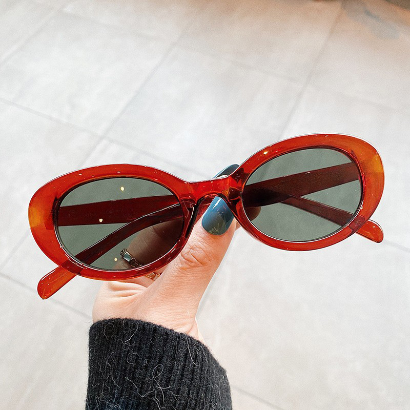 แว่นกันแดดทรงวงรีขนาดเล็กสไตล์ - Designer Sunglasses บทวิจารณ์และราคา