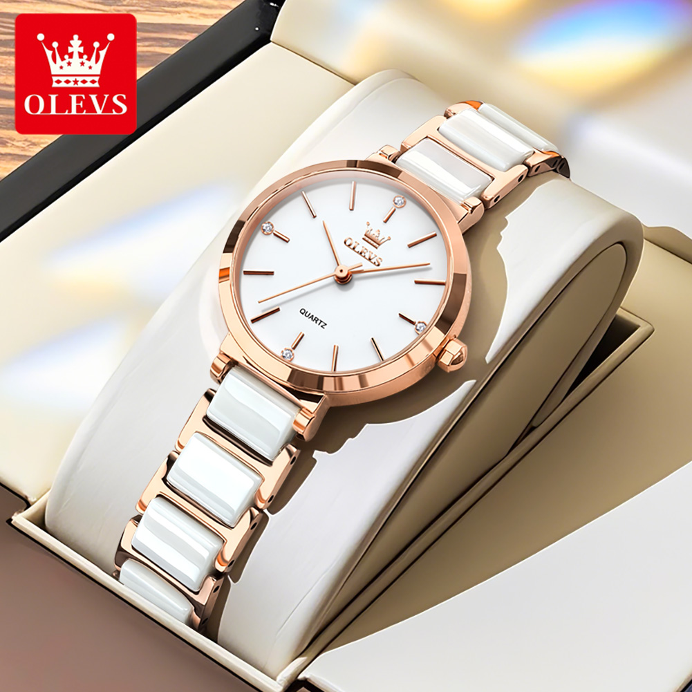นาฬิกาข้อมือผู้หญิง OLEVS รุ่น - Luxury Gift Set บทวิจารณ์และราคา