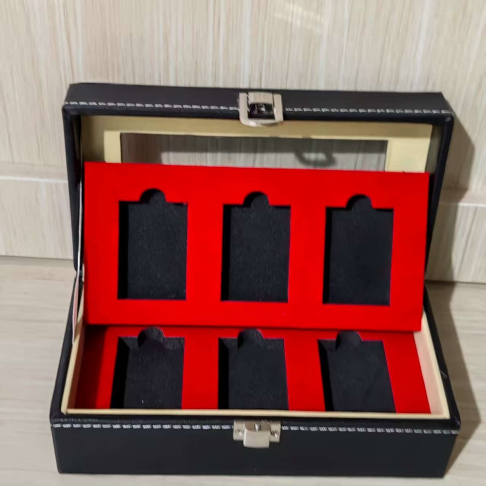 กล่องเก็บและโชว์ไฟแช็คแบบสองชั - Premium Cigar Case บทวิจารณ์และราคา