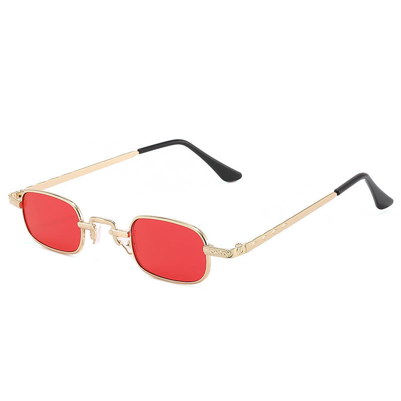 แว่นกันแดดทรงสี่เหลี่ยมกรอบเล็ - Sunglasses Uv400 บทวิจารณ์และราคา