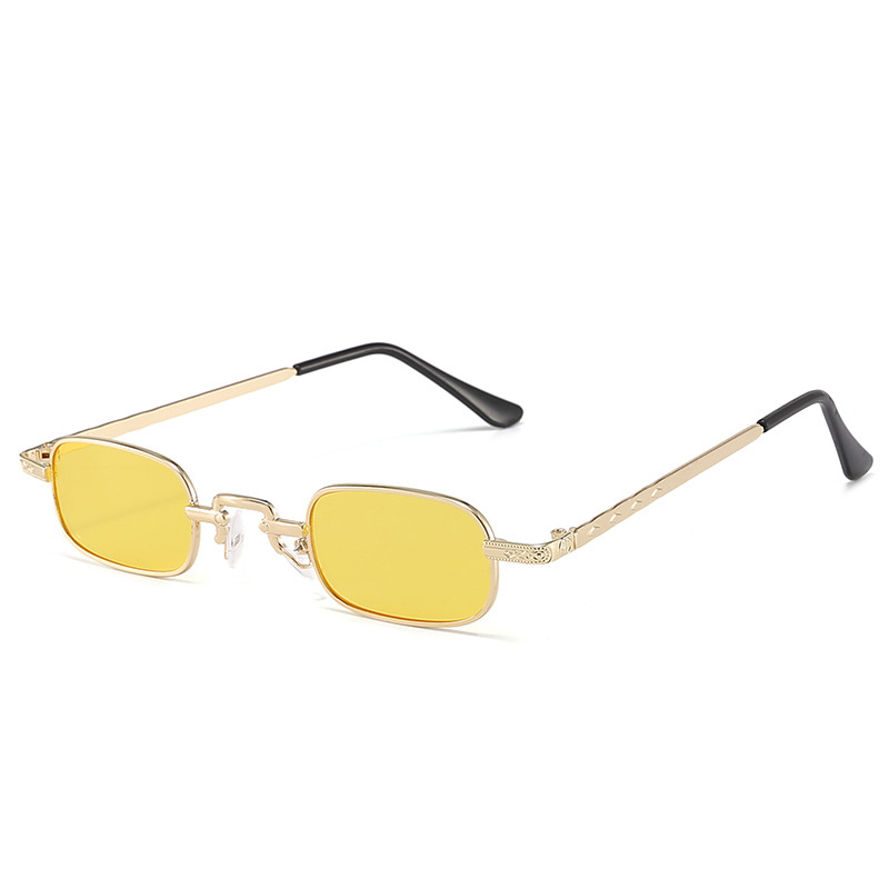 แว่นกันแดดทรงสี่เหลี่ยมกรอบเล็ - Sunglasses Uv400 บทวิจารณ์และราคา
