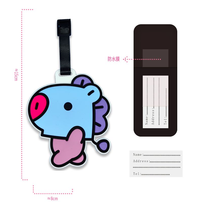 พวงกุญแจการ์ตูน BT21 น่ารัก สไ - Travel Luggage Set บทวิจารณ์และราคา