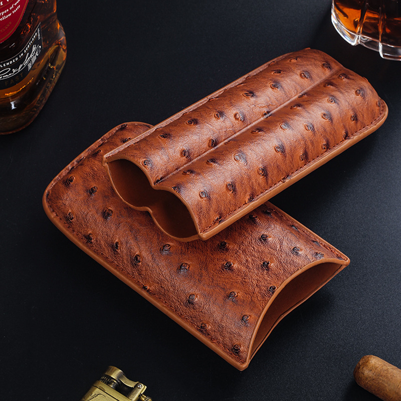 กล่องใส่ซิการ์แบบพกพา กล่องเก็ - Premium Cigar Case บทวิจารณ์และราคา