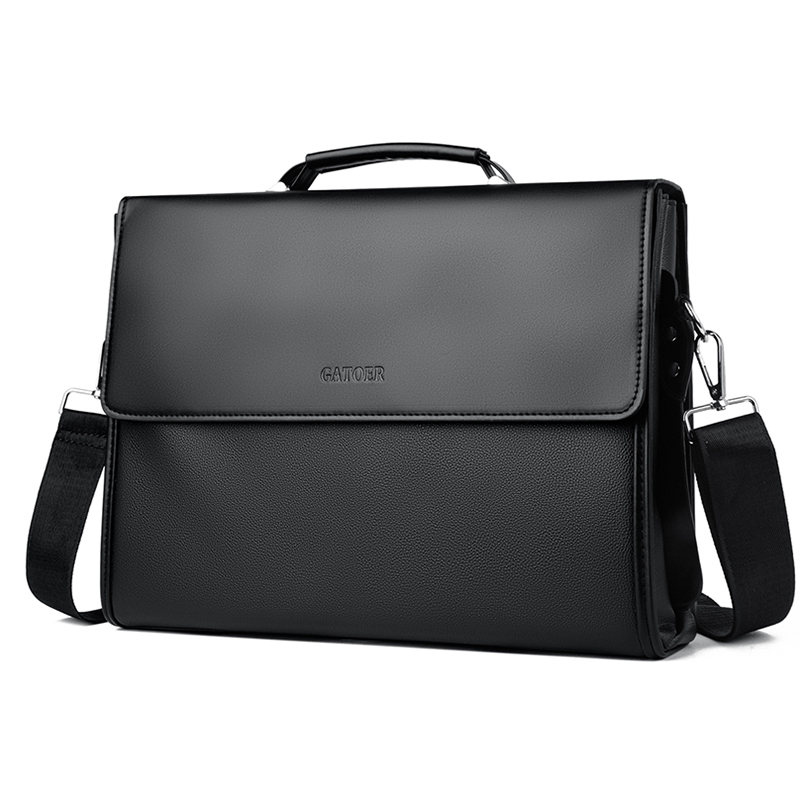 กระเป๋าถือผู้ชายสไตล์ลำลอง กระ - Leather Briefcase บทวิจารณ์และราคา