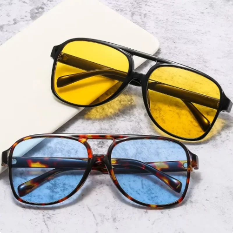 แว่นกันแดดแฟชั่นแบบยูนิเซ็กซ์  - Sunglasses Uv400 บทวิจารณ์และราคา