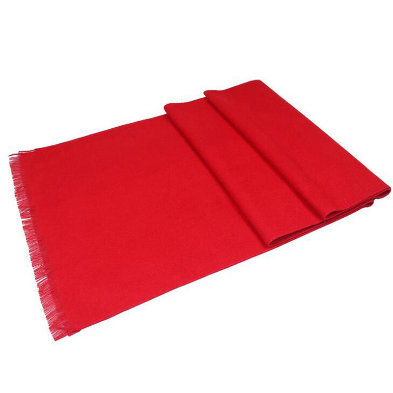 แฟชั่นฤดูหนาวสีทึบผู้ชายผ้าพัน - Cashmere Scarf บทวิจารณ์และราคา