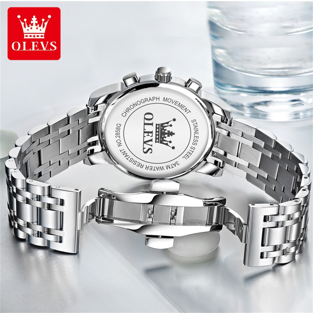OLEVS นาฬิกาผู้ชายยอดนิยมสแตนเ - Luxury Watch Men บทวิจารณ์และราคา