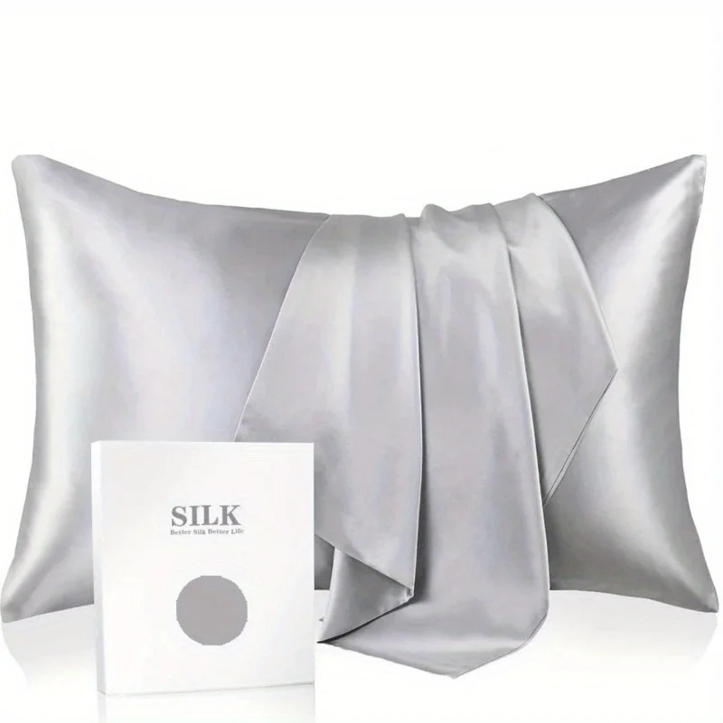 ปลอกหมอนผ้าไหม 1 ชิ้นสําหรับผม - Silk Pillowcase บทวิจารณ์และราคา