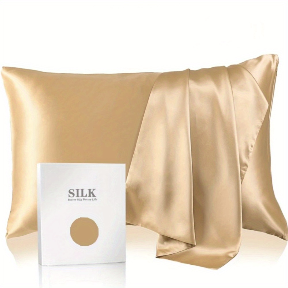 ปลอกหมอนผ้าไหม 1 ชิ้นสําหรับผม - Silk Pillowcase บทวิจารณ์และราคา