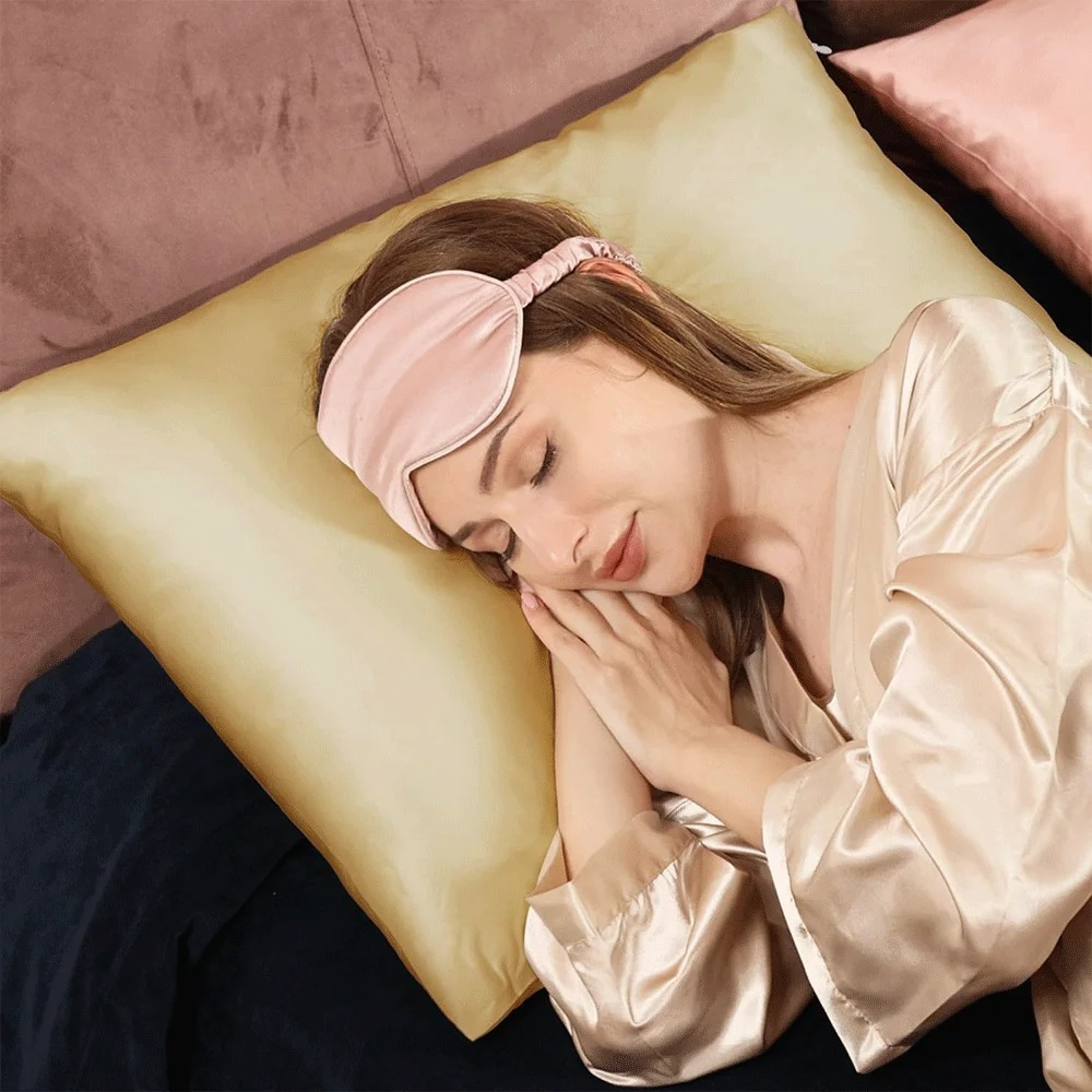 ปลอกหมอนผ้าไหม 1 ชิ้นสําหรับผม - Silk Pillowcase บทวิจารณ์และราคา