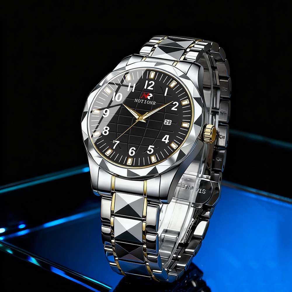 นาฬิกาควอตซ์สแตนเลสสำหรับผู้ชา - Luxury Watch Men บทวิจารณ์และราคา