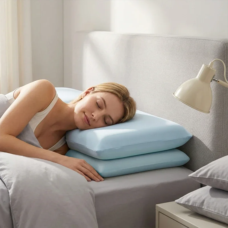 ปลอกหมอนผ้าไหมน้ำแข็งสำหรับฤดู - Silk Pillowcase บทวิจารณ์และราคา