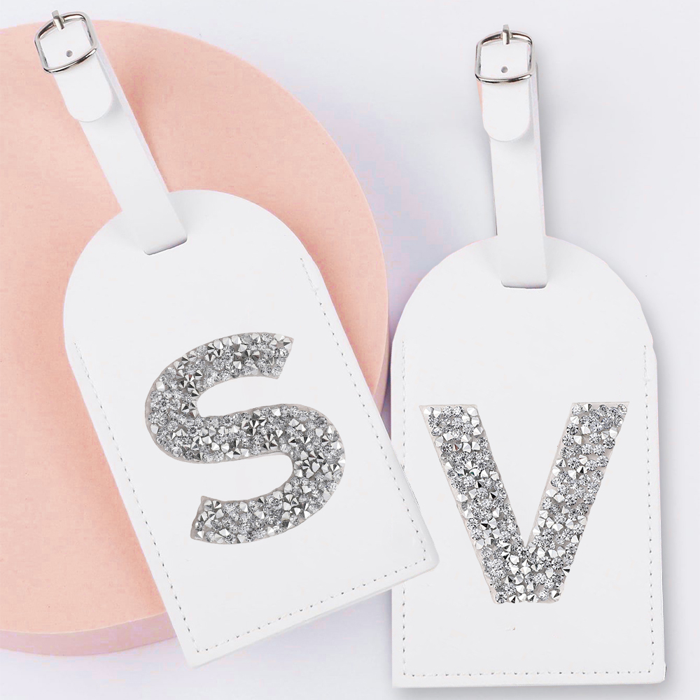 A-Z Rhinestone Monogram หนังกร - Travel Luggage Set บทวิจารณ์และราคา
