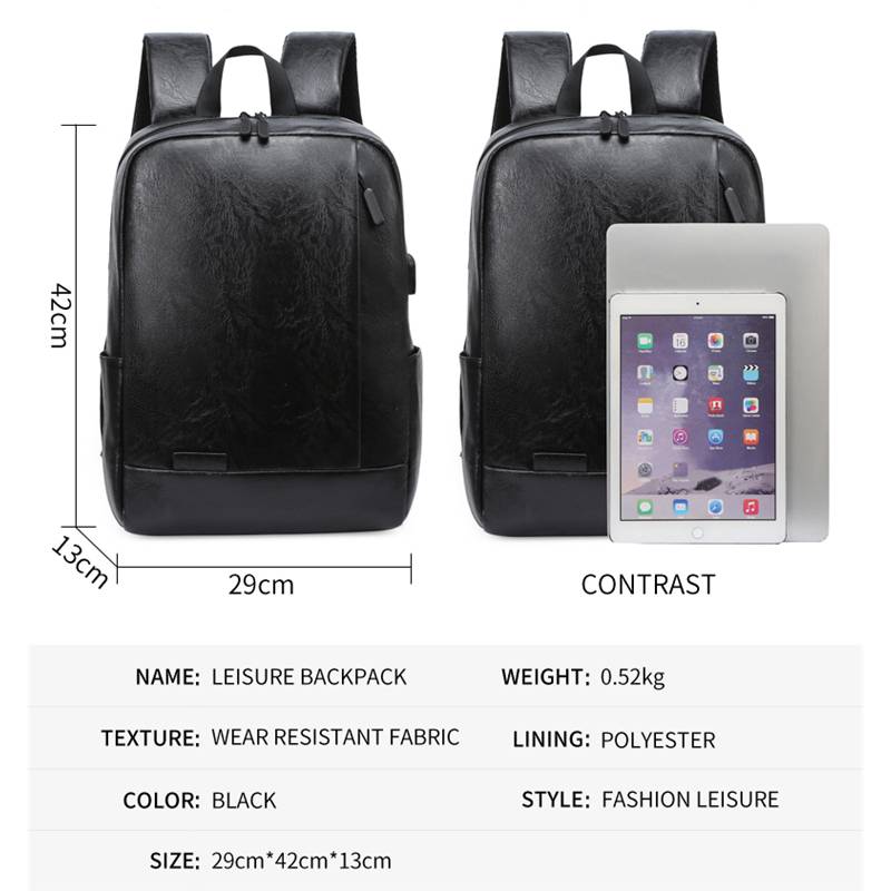 ผู้ชายแฟชั่นกระเป๋าเป้สะพายหลั - Leather Briefcase บทวิจารณ์และราคา