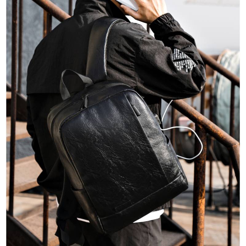 ผู้ชายแฟชั่นกระเป๋าเป้สะพายหลั - Leather Briefcase บทวิจารณ์และราคา