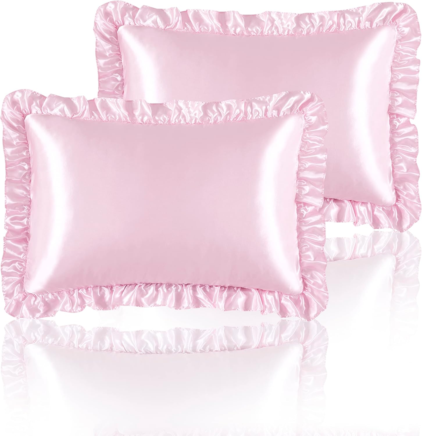 ปลอกหมอนผ้าซาติน 2 ชิ้น สำหรับ - Silk Pillowcase บทวิจารณ์และราคา