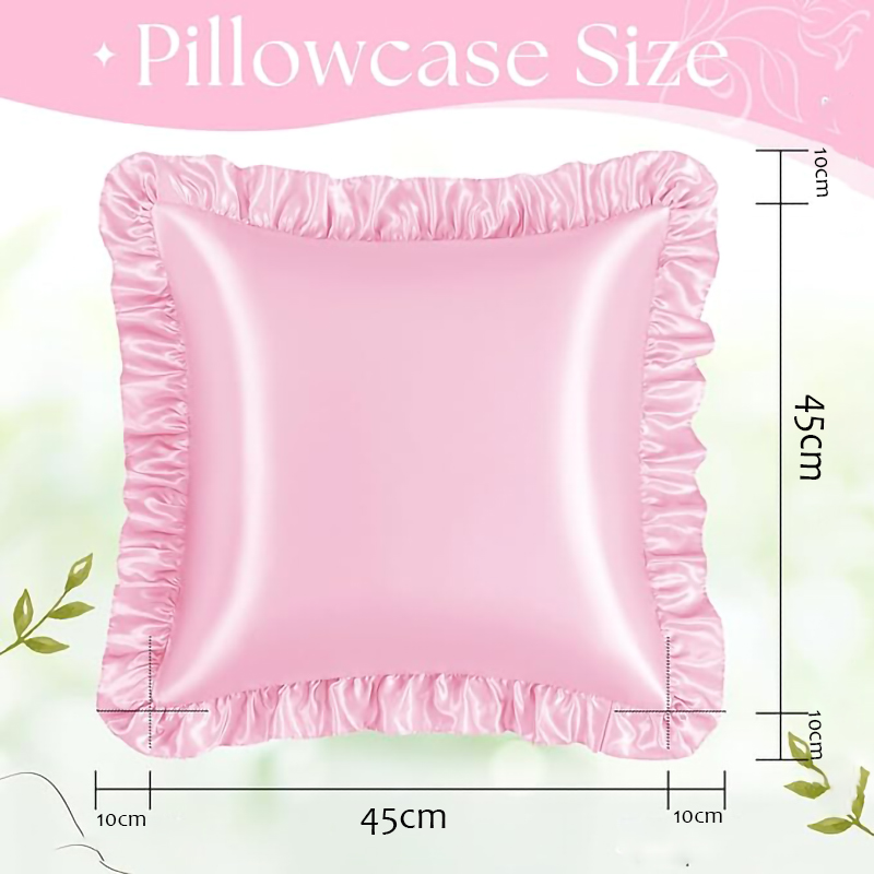 ปลอกหมอนผ้าซาติน 2 ชิ้น สำหรับ - Silk Pillowcase บทวิจารณ์และราคา