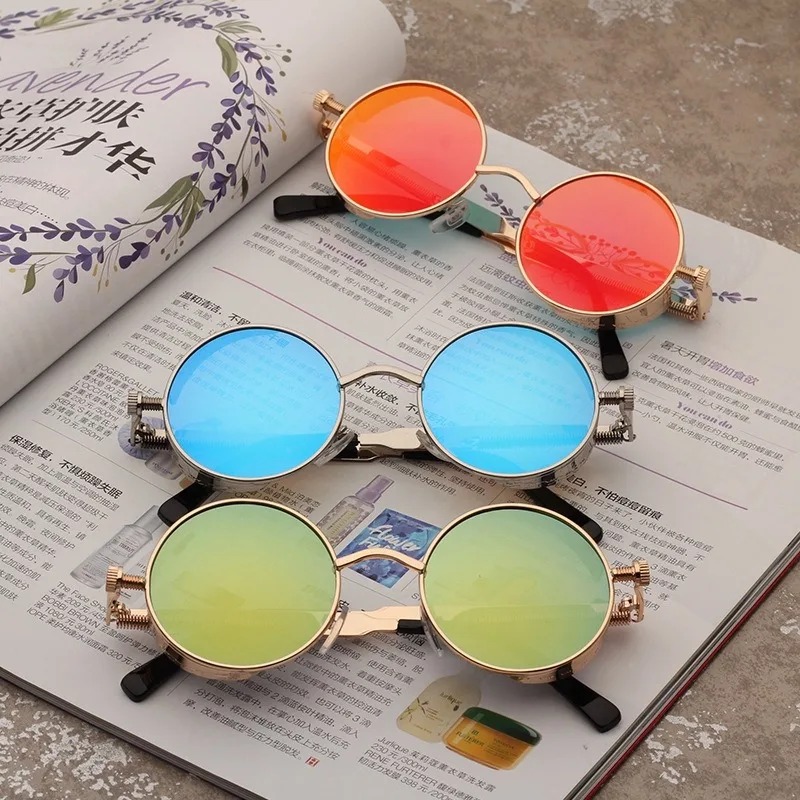 แว่นกันแดดสไตล์สตีมพังค์โลหะให - Designer Sunglasses บทวิจารณ์และราคา