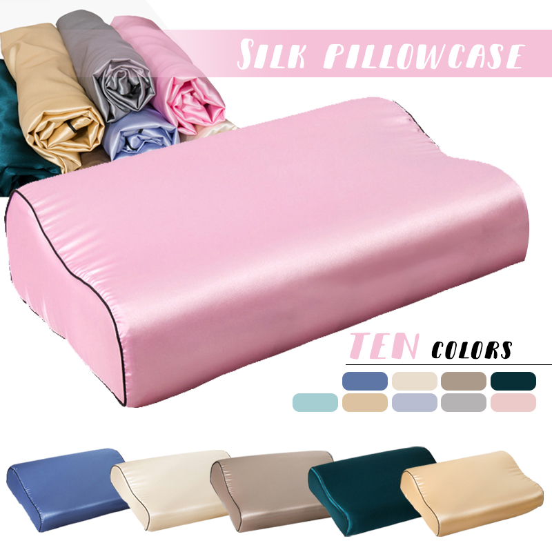 ปลอกหมอนผ้าซาตินเลียนแบบผ้าไหม - Silk Pillowcase บทวิจารณ์และราคา