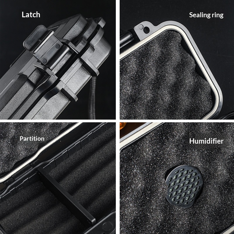 กล่องเก็บซิการ์แบบพกพาพร้อมเคร - Premium Cigar Case บทวิจารณ์และราคา