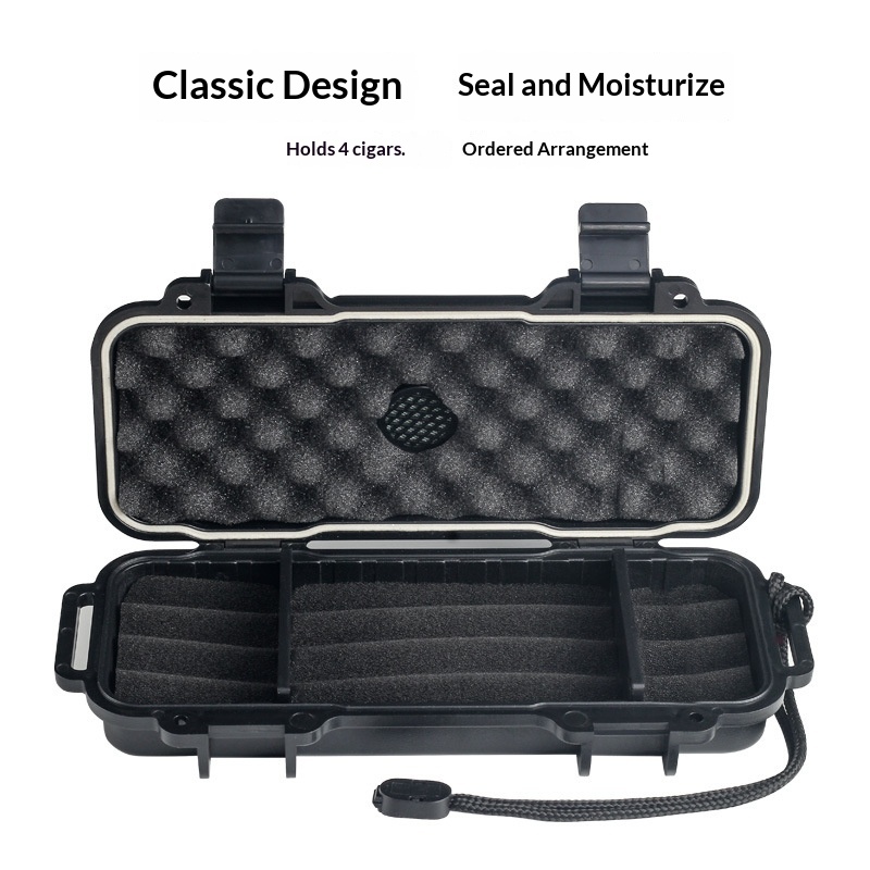 กล่องเก็บซิการ์แบบพกพาพร้อมเคร - Premium Cigar Case บทวิจารณ์และราคา