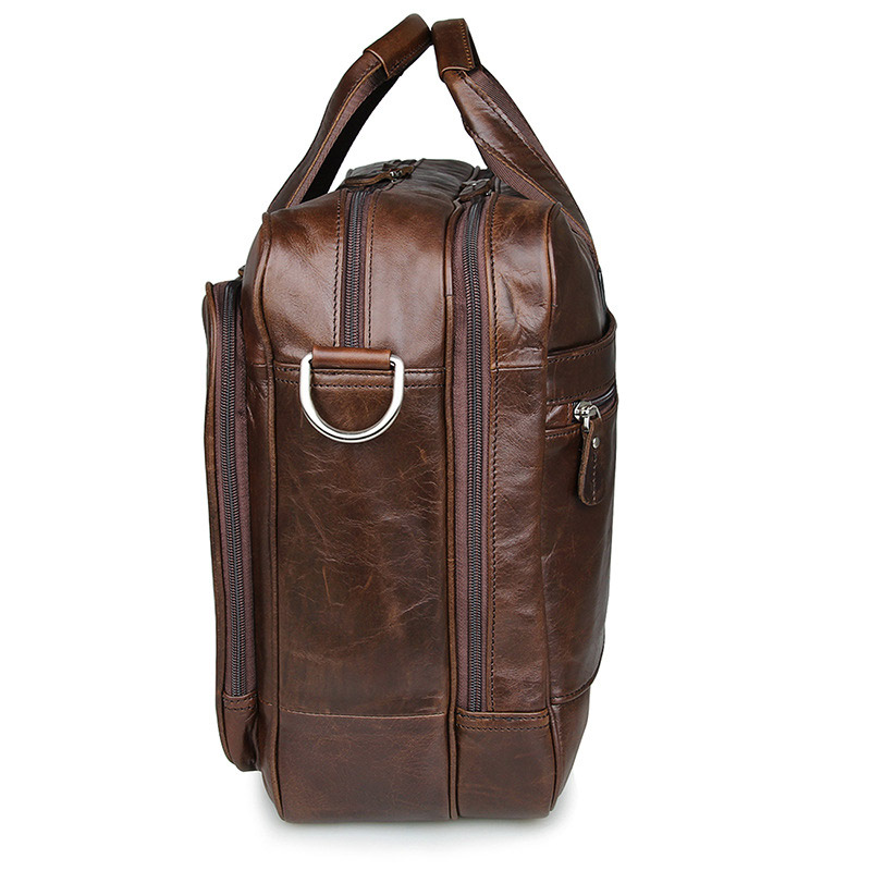 LACHIOURของแท้หนังผู้ชายกระเป๋ - Leather Briefcase บทวิจารณ์และราคา
