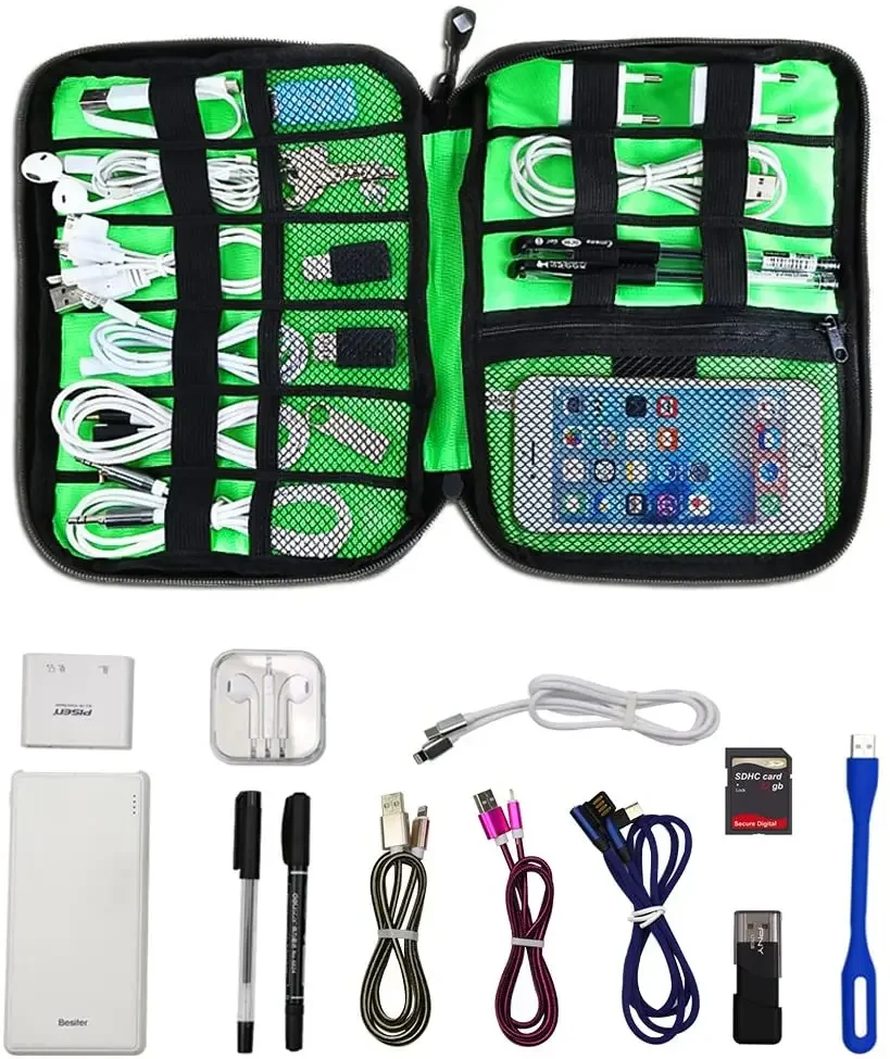 ชุดอุปกรณ์จัดเก็บสายเคเบิล กระ - Travel Luggage Set บทวิจารณ์และราคา