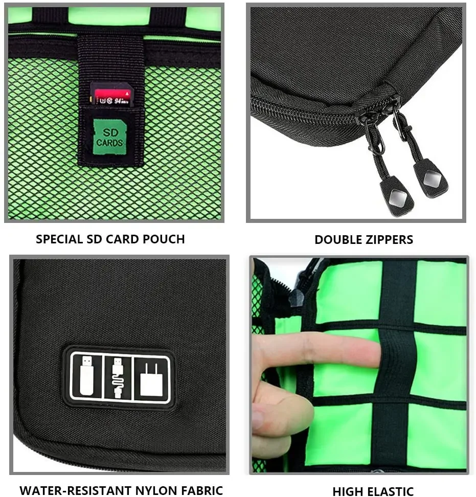 ชุดอุปกรณ์จัดเก็บสายเคเบิล กระ - Travel Luggage Set บทวิจารณ์และราคา