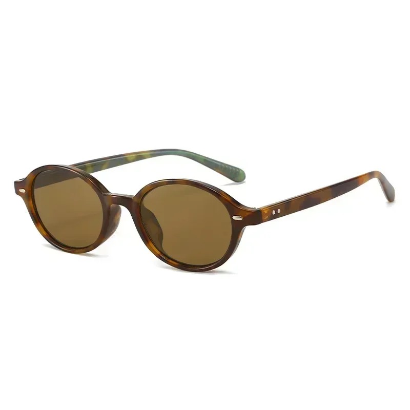 แว่นกันแดดทรงวงรีเล็กสไตล์เรโท - Sunglasses Uv400 บทวิจารณ์และราคา